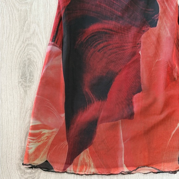 Princess Polly Red and Black Mini Dress - Picture 2 of 3